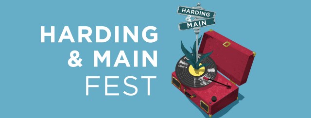 Harding & Main Fest Branding