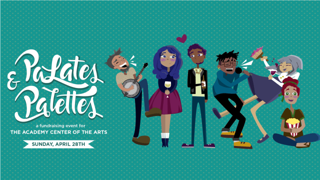 Palates & Palettes fundraiser Ad