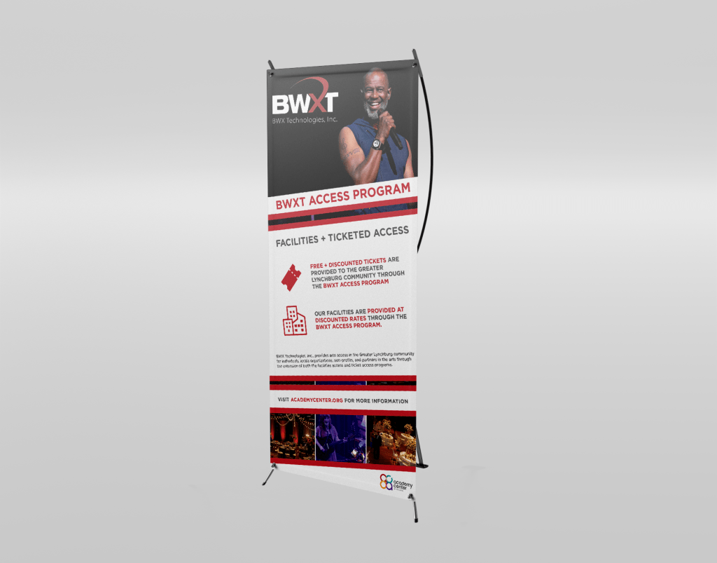 BWXT Access Program: Standing&nbsp;Banner